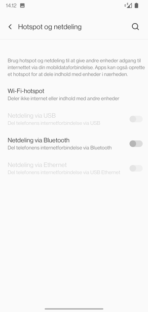 Vælg Wi-Fi-hotspot
