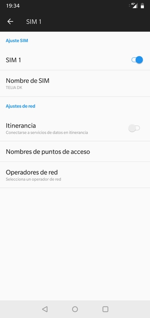 Seleccione Nombres de puntos de acceso
