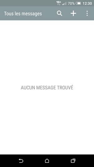 Sélectionnez le bouton du Menu