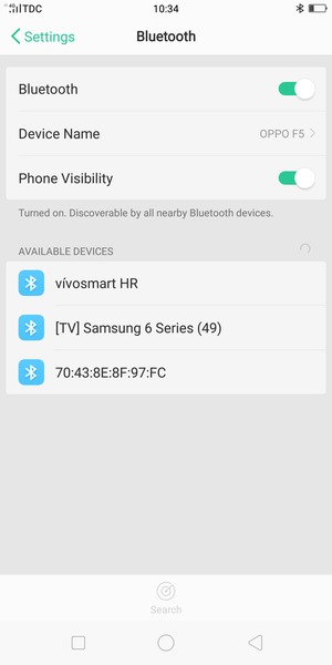 Turn off Bluetooth