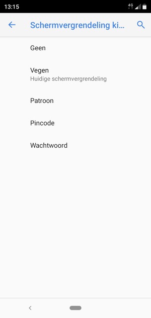 Selecteer Patroon