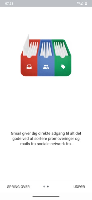 Vælg UDFØR