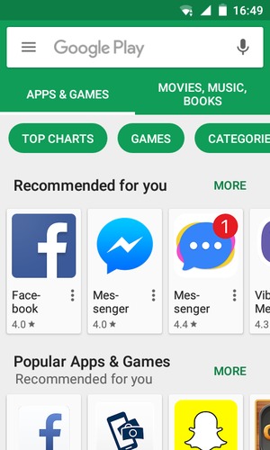 Select the Search bar