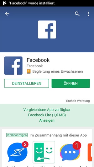 Wählen Sie ÖFFNEN