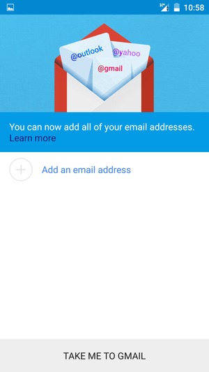 Select Add an email address