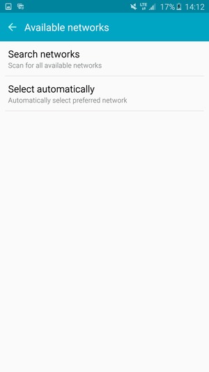 Select Search networks