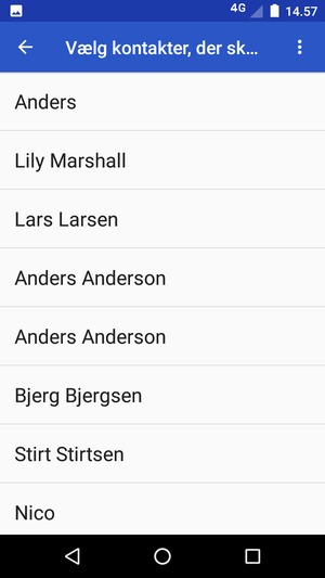 Vælg Menu-knappen