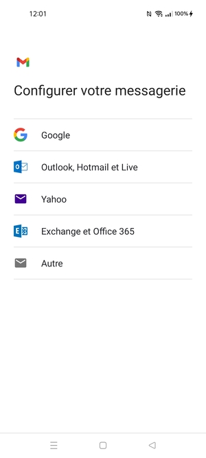 Sélectionnez Autre