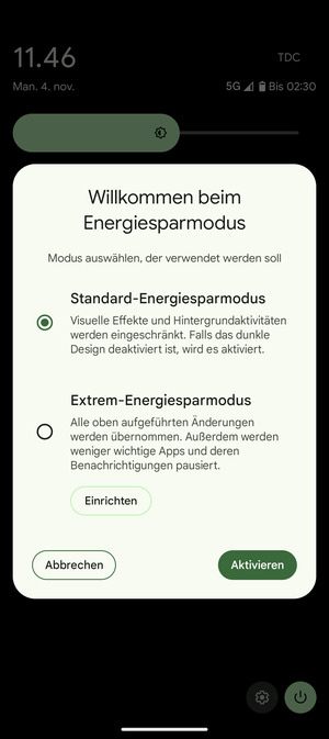 Wählen Sie Aktivieren