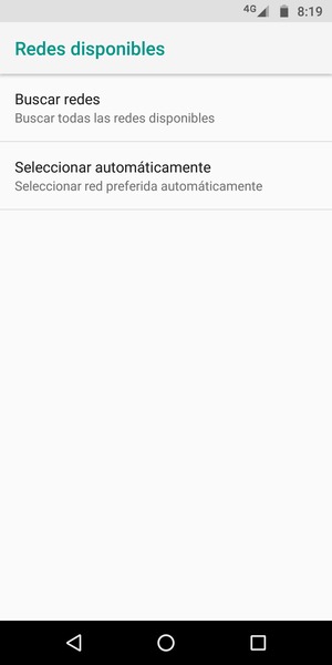Seleccione Buscar redes