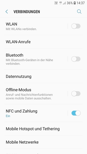 Wählen Sie WLAN