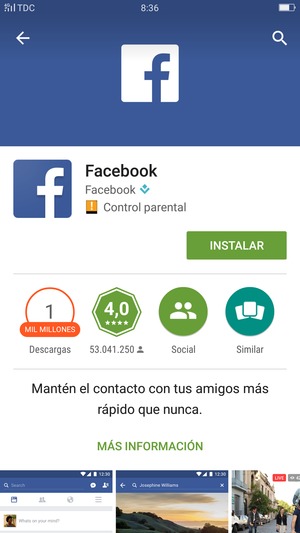 Seleccione INSTALAR