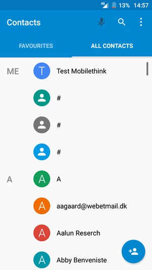 Select the Menu button