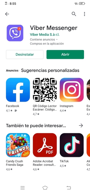 Seleccione Abrir