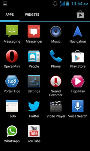 Select Settings