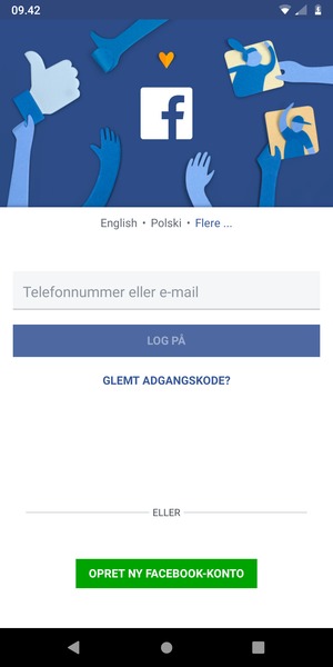 Din app er klar til brug