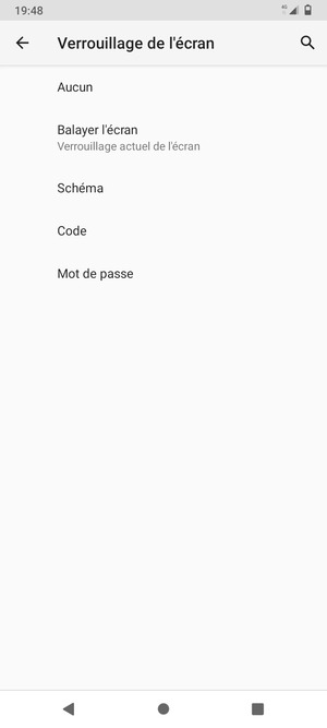 Sélectionnez Schéma