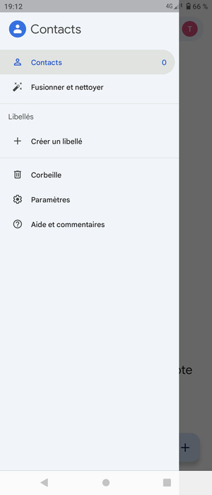 Sélectionnez Paramètres