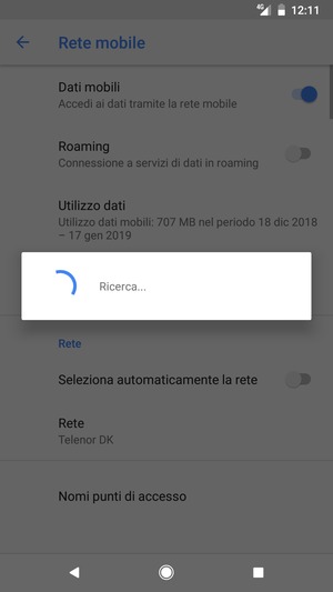 Attendi il completamento della ricerca
