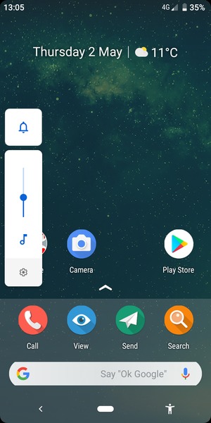 To change the sound profile, select Sound