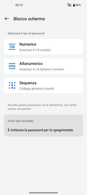 Seleziona Sequenza
