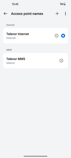 Select the Menu button