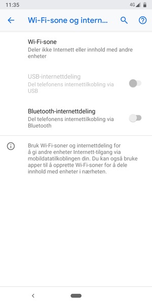 Velg Wi-Fi-sone