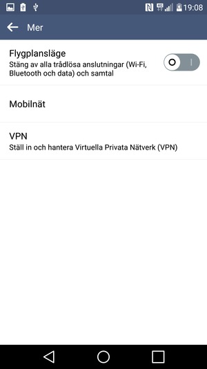 Välj Mobilnät