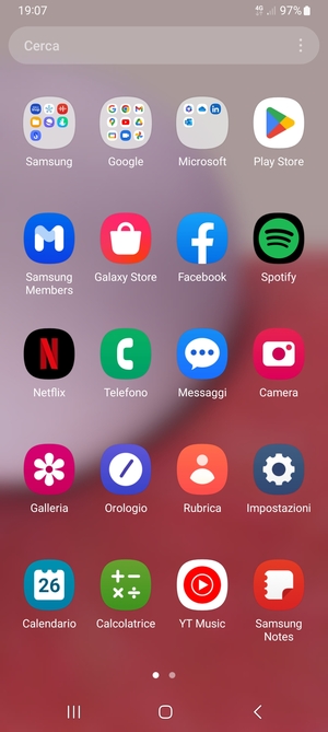 Seleziona Impostazioni