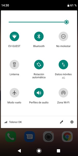 Desactive Wi-Fi y Bluetooth