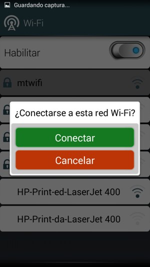 Seleccione Conectar