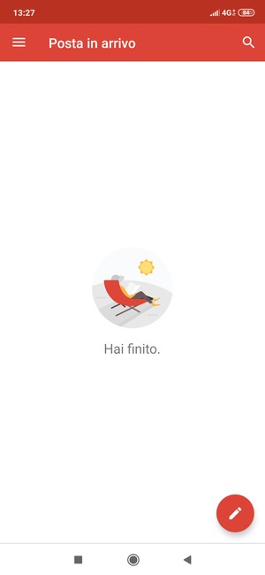 Il tuo account è pronto per l'uso