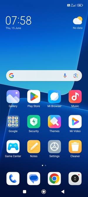 Select Settings