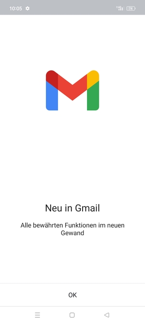 Wählen Sie OK