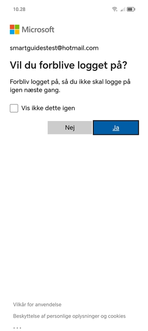 Vælg din foretrukne mulighed