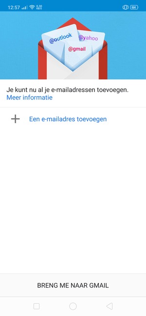 Selecteer Een e-mailadres toevoegen