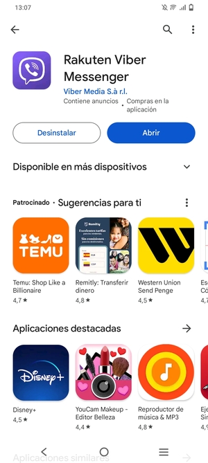Seleccione Abrir