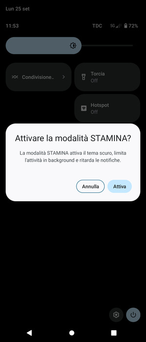 Seleziona Attiva