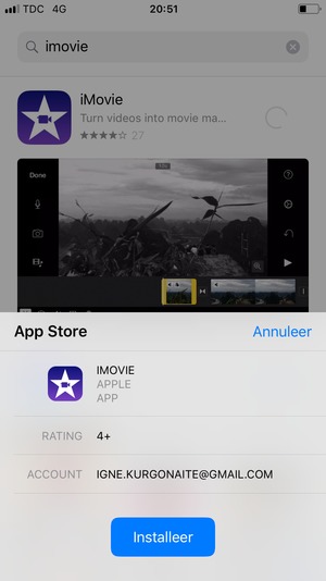 Selecteer Installeer