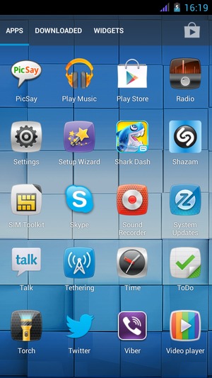 Scroll to and select Settings