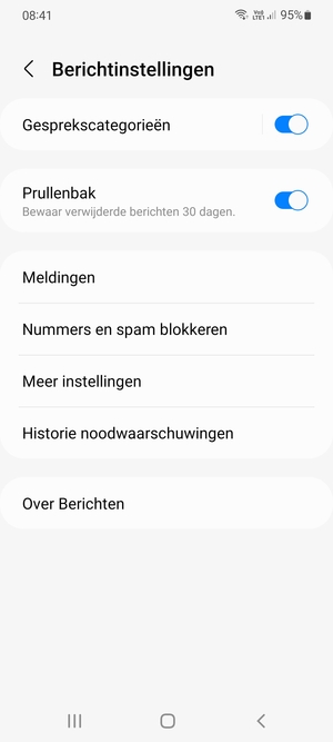 Selecteer Meer instellingen