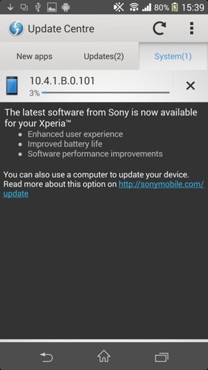Wait for the download to finish