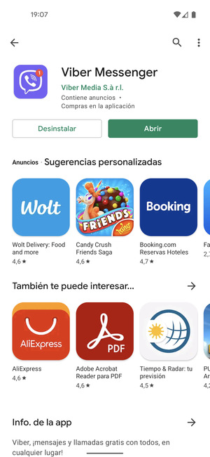 Seleccione Abrir