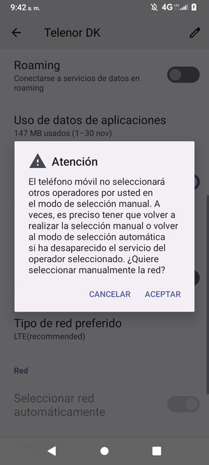 Seleccione ACEPTAR