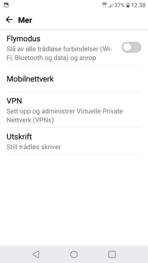 Velg Mobilnettverk