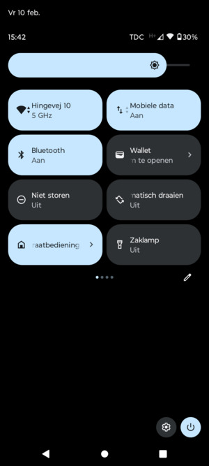 Schakel Wifi en Bluetooth uit