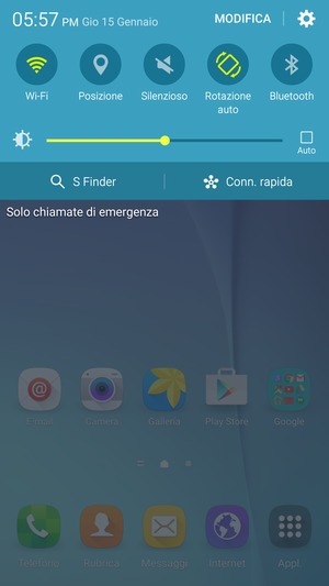 Spunta la casella di controllo Auto