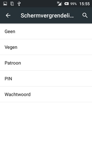 Selecteer Patroon