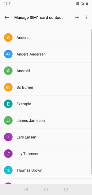 Select the Menu button