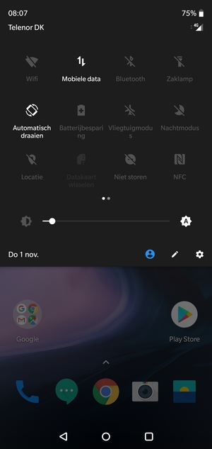 Schakel Batterijbesparing in
